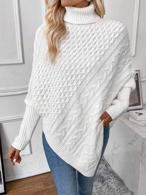 Briselle | Pullover in Unifarben mit Rundhalsausschnitt