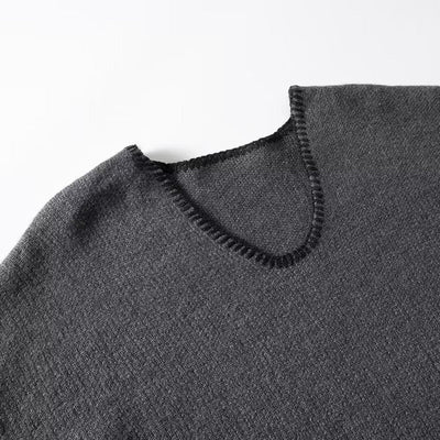 Pullover mit V-Ausschnitt für Damen