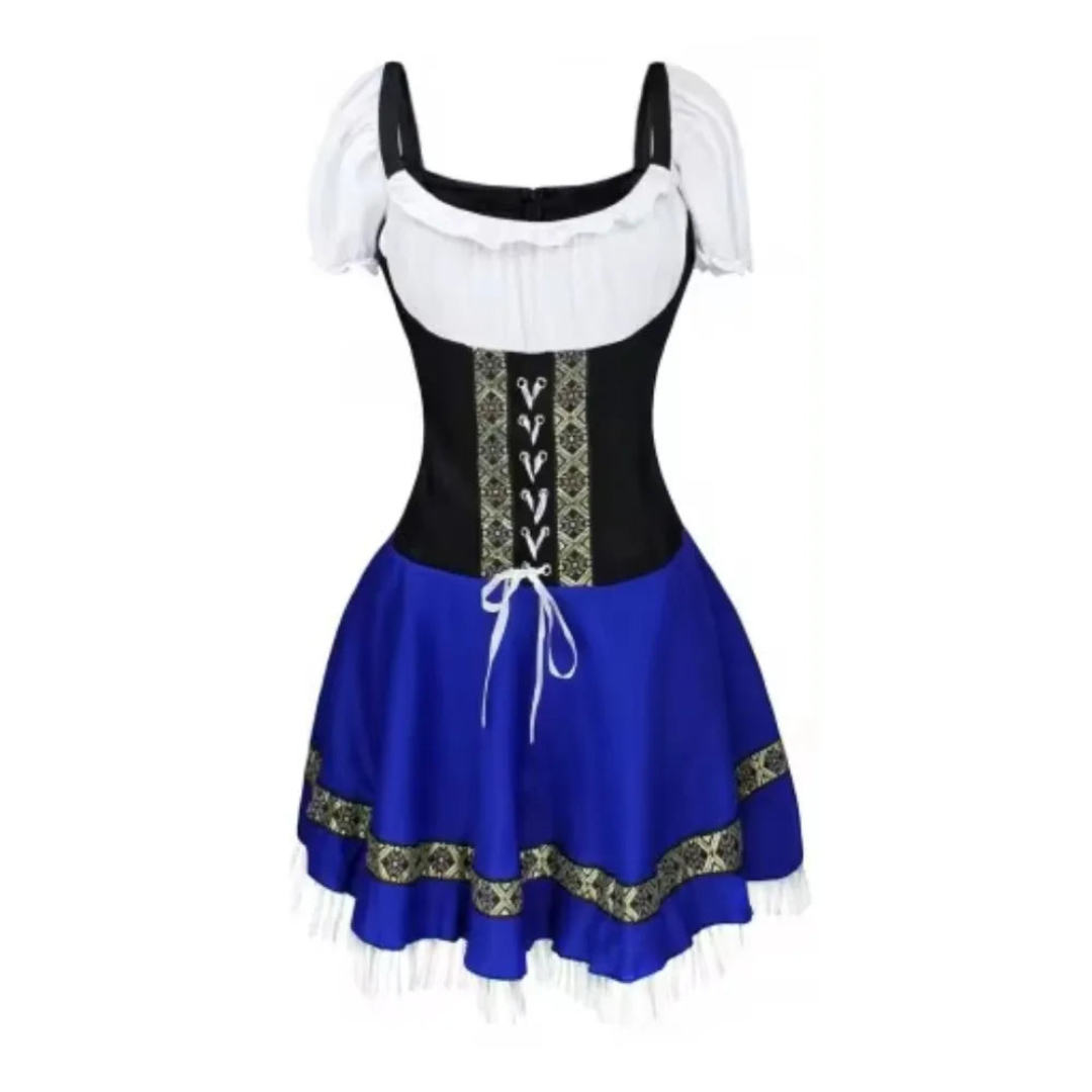 Oktoberfest Dirndl Kurzes Kleid für Damen