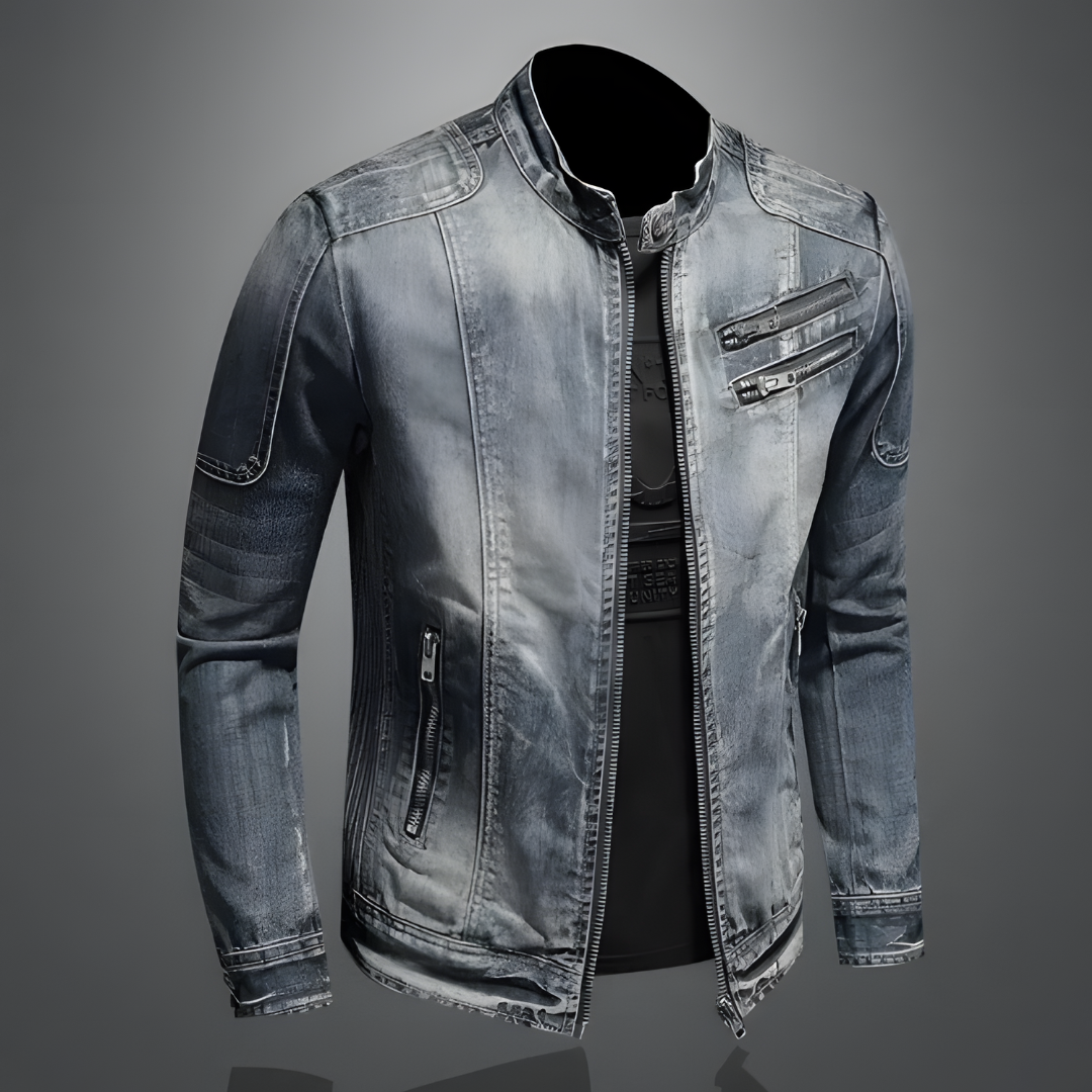 Nile | Herren Retro-Denim-Jacke