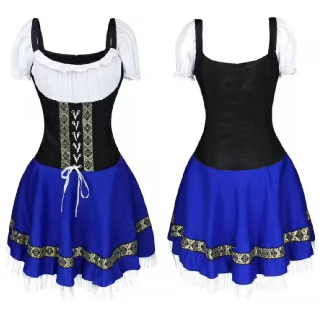 Oktoberfest Dirndl Kurzes Kleid für Damen