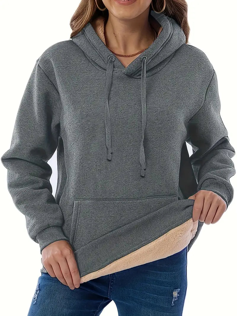 Kuscheliger Pocket-Hoodie für Damen