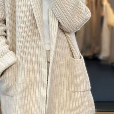 Angie | Lange Strickjacke für Frauen