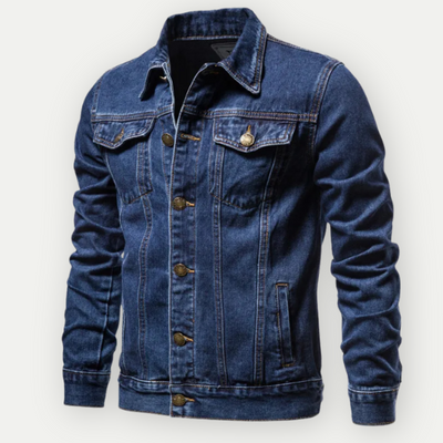 Klassische Trucker-Jacke aus Denim für Herren