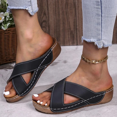 Herlina - Sommer Sandalen Damen Schuhe lässig