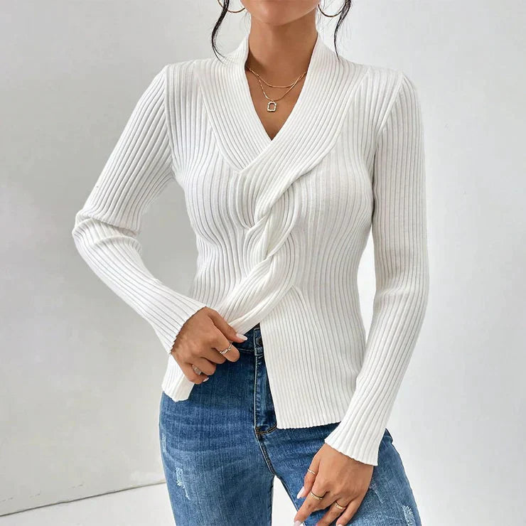 Breleigh | Elastisches Winter-Top mit schlankem Schnitt