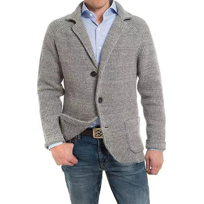 Ulysa | Strukturierter Strickblazer mit Revers