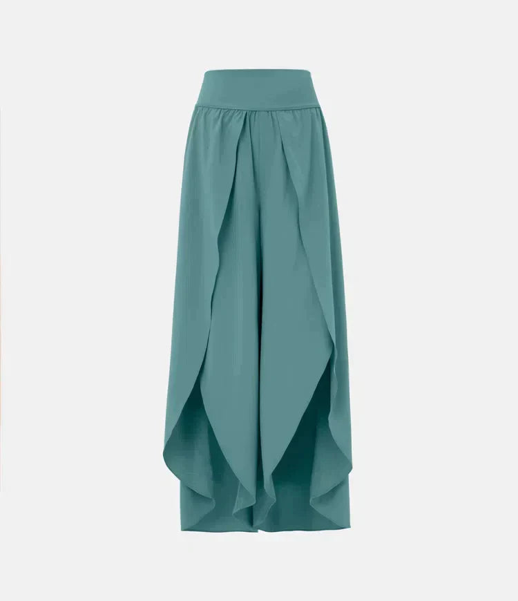 Palazzo-Hose mit geteiltem Bein für Damen