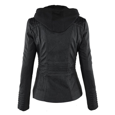 Jacke mit abnehmbarer Kapuze für Damen