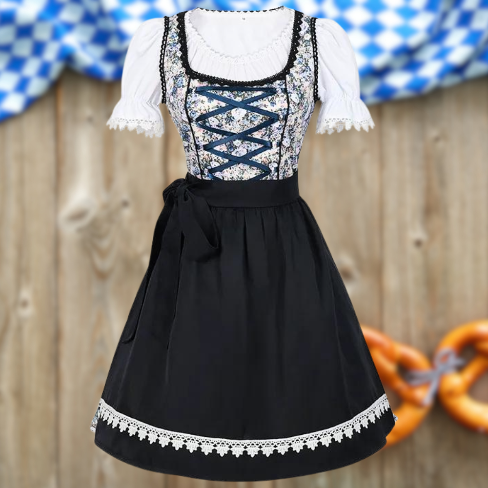 Klassisches Oktoberfest-Dirndlkleid für Damen