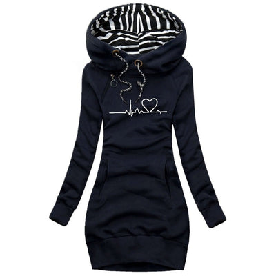 Claudya | Heartbeat Pullover – Fashion Winter Pullover Kleid