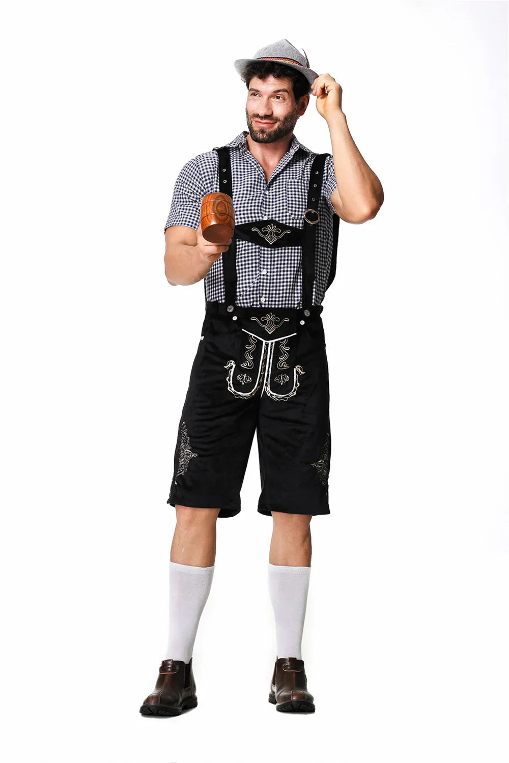 Herren-Oktoberfest-Dirndl-Kostüm