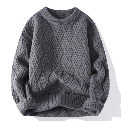 Ura | Gemütlicher Strukturierter Strickpullover