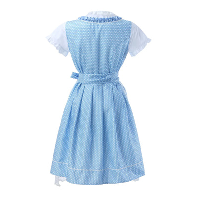 Blaues Dirndl Oktoberfestkleid für Damen