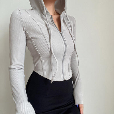 DEBORAH - Slim Fit Kurzer Cardigan