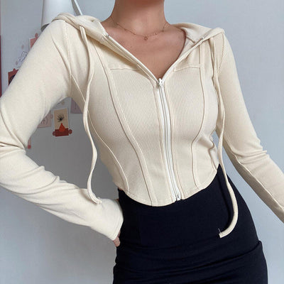 DEBORAH - Slim Fit Kurzer Cardigan