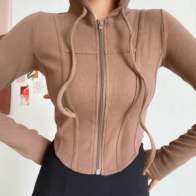 DEBORAH - Slim Fit Kurzer Cardigan