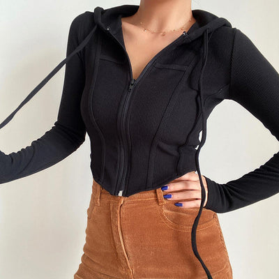 DEBORAH - Slim Fit Kurzer Cardigan