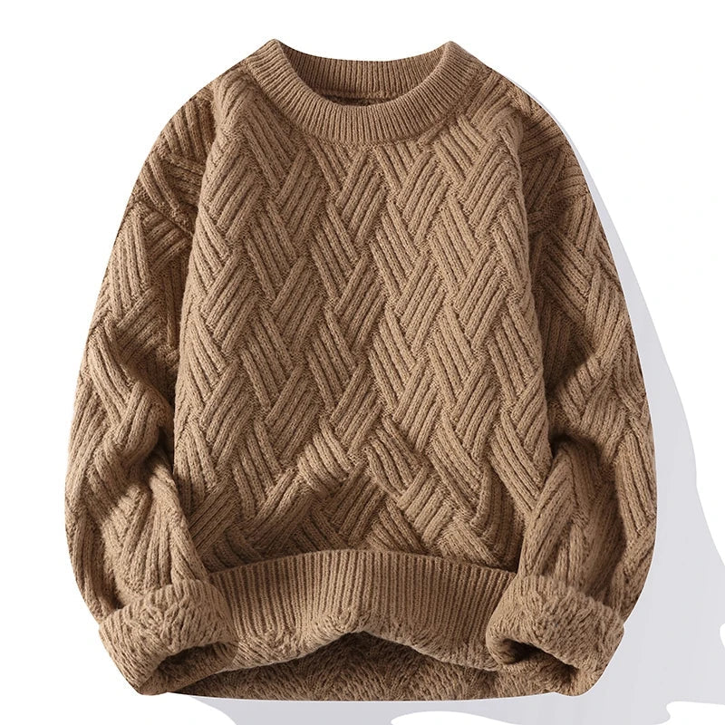 Ura | Gemütlicher Strukturierter Strickpullover