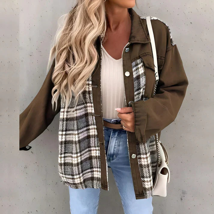 Raiden | Karierte Jacke für Damen