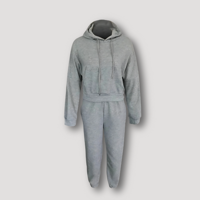 Urmi | Oversized Boxy Fit Kordelzug Hoodie Jogginghose Set