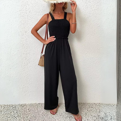 Kyleen - Sommermode Jumpsuit mit weitem Bein