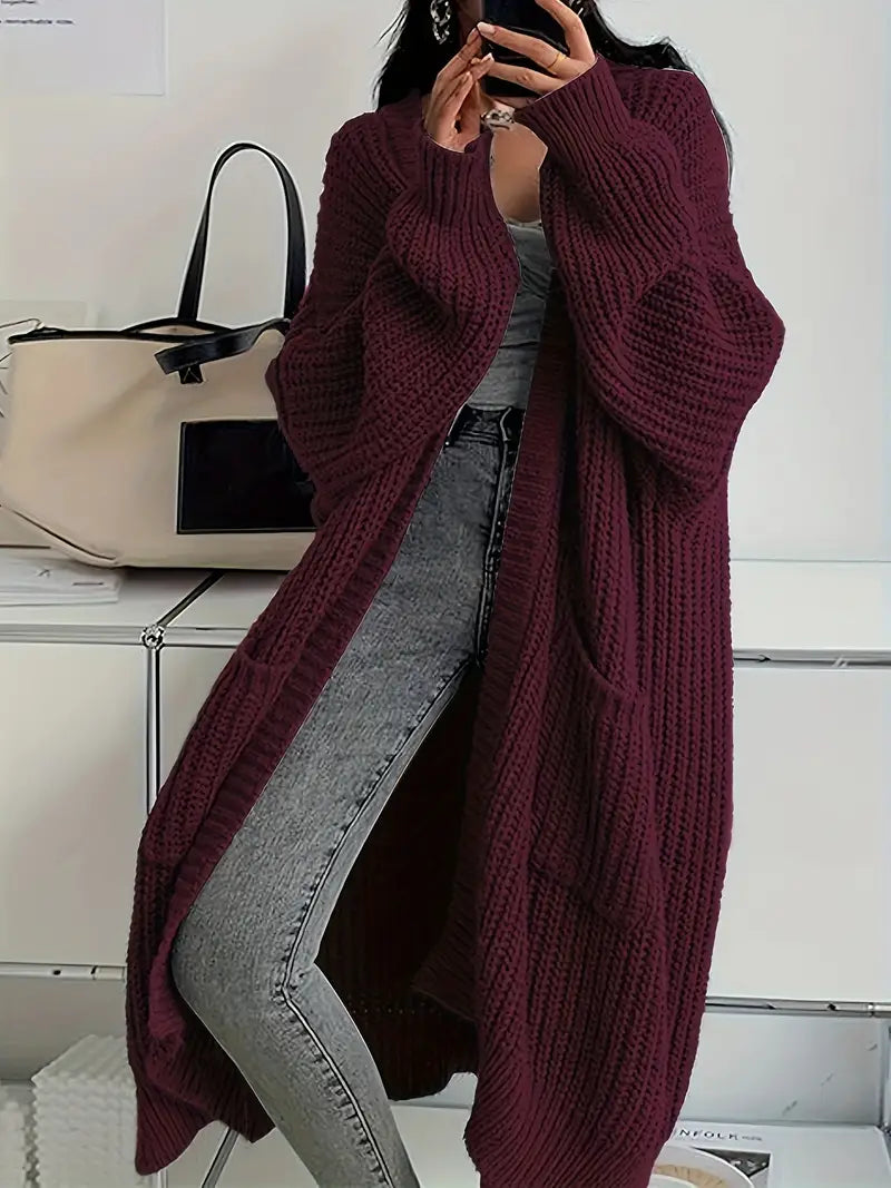 Alexis - Lässige Strickjacke mit langen Ärmeln