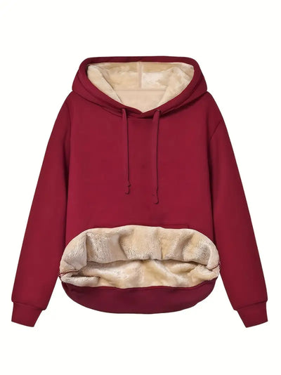 Kuscheliger Pocket-Hoodie für Damen