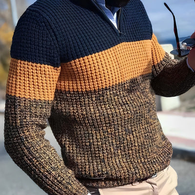 Yandara | Herren Pullover Color Block