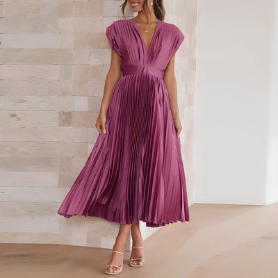 Stacie | Plissiertes Elegantes Kleid