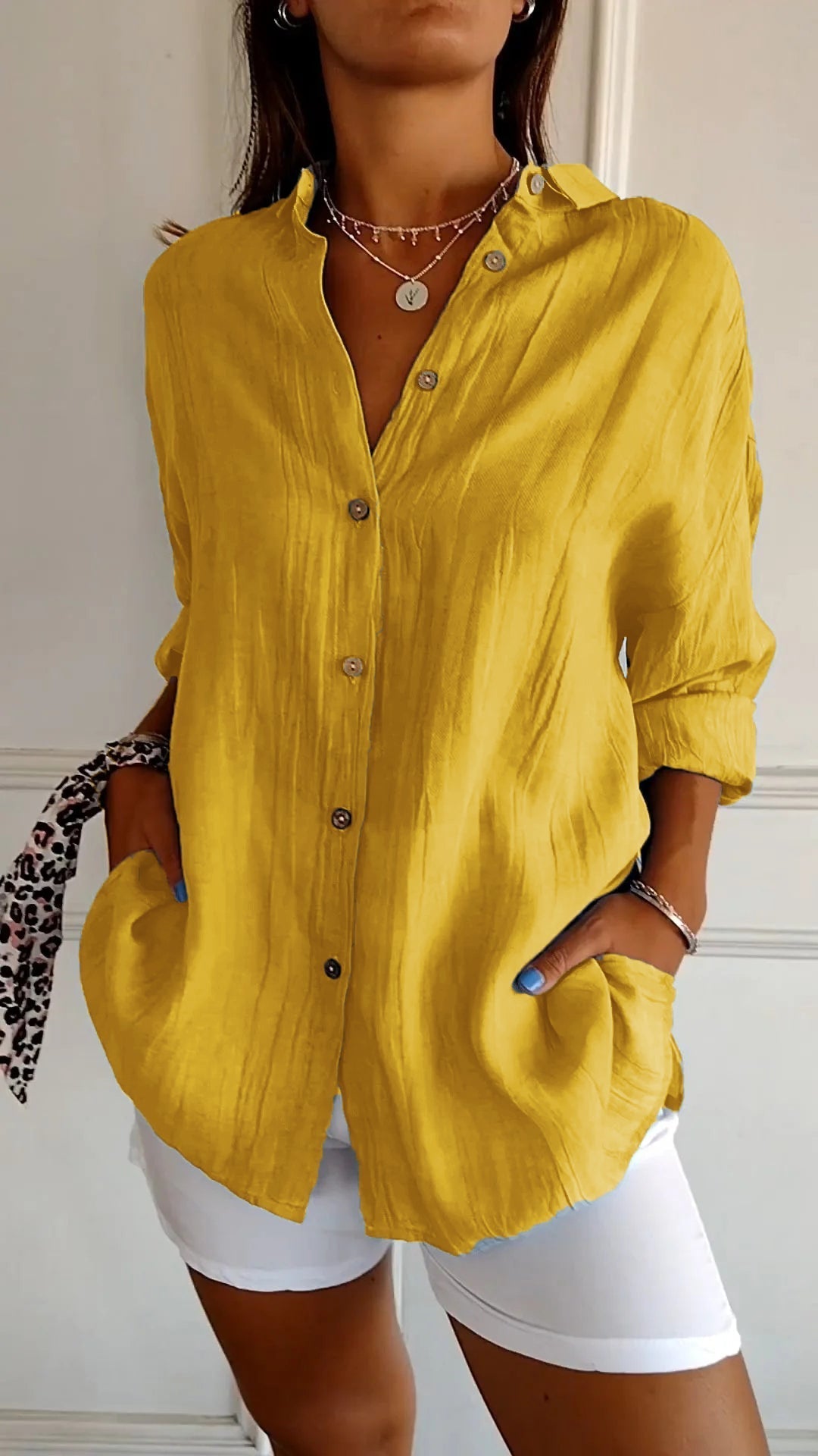 Camila - Komfortable & Leichte Bluse für Damen