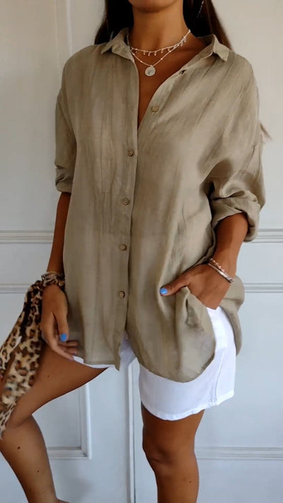 Camila - Komfortable & Leichte Bluse für Damen