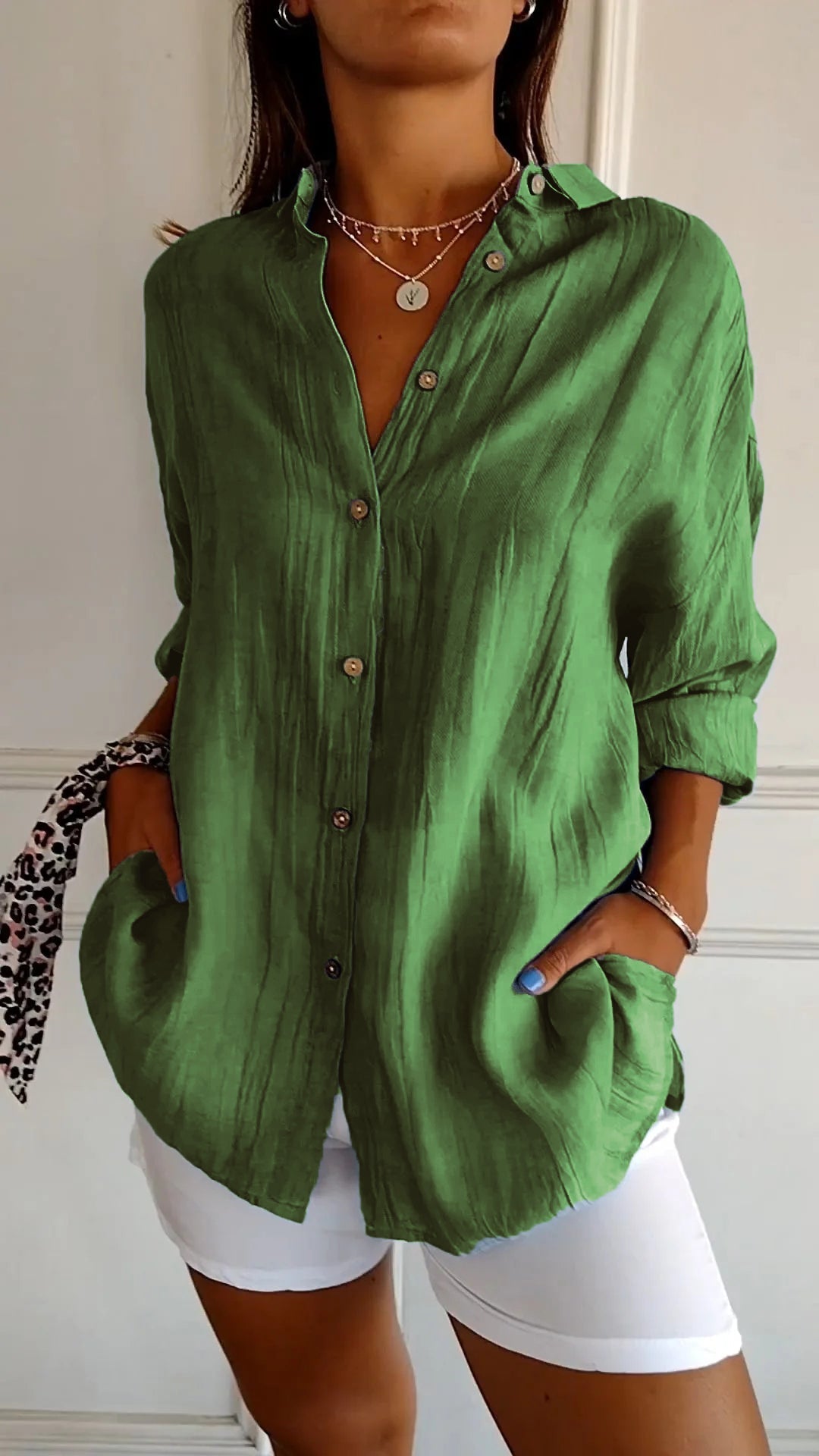 Camila - Komfortable & Leichte Bluse für Damen