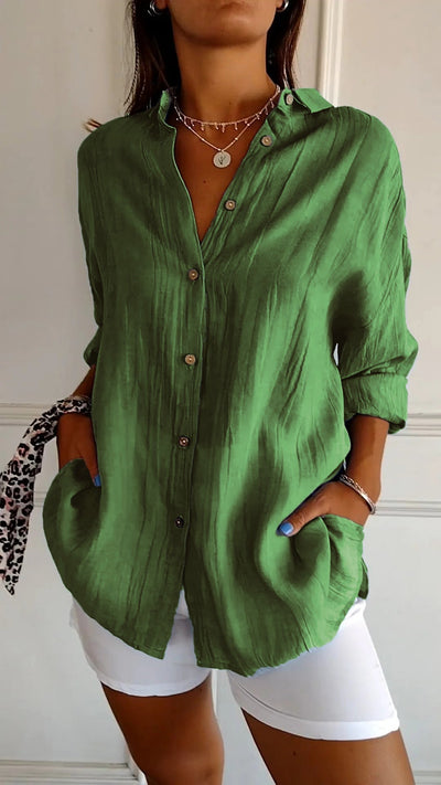 Camila - Komfortable & Leichte Bluse für Damen
