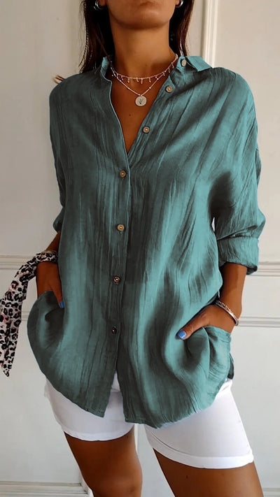 Camila - Komfortable & Leichte Bluse für Damen