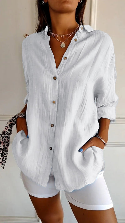 Camila - Komfortable & Leichte Bluse für Damen