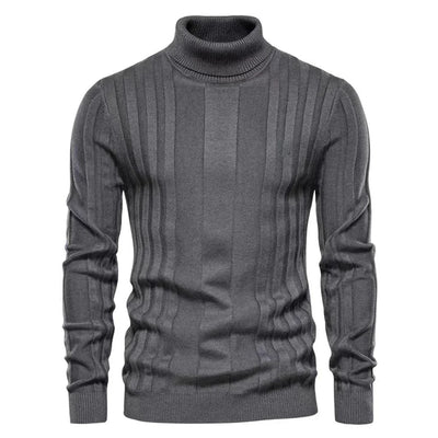 Klassischer Rollkragenpullover für Herren