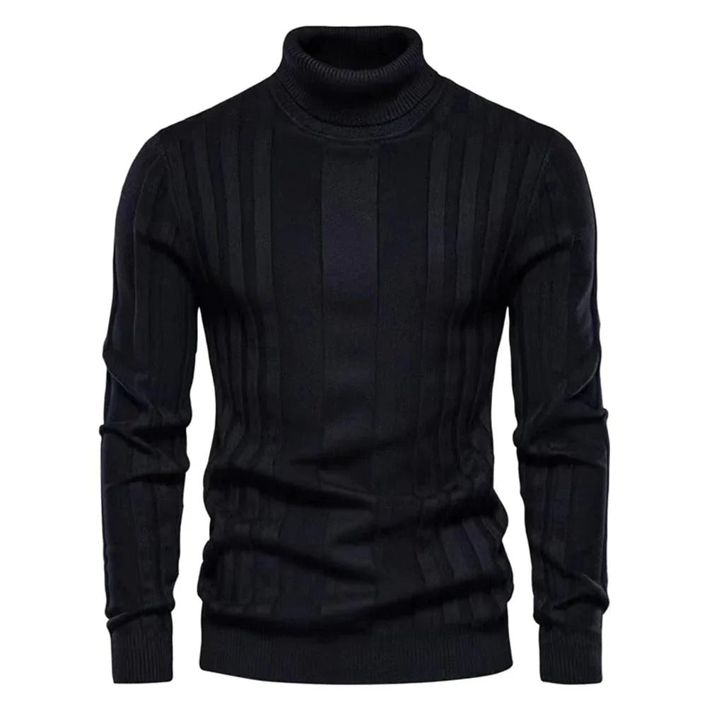 Klassischer Rollkragenpullover für Herren